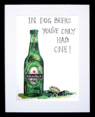 Drinks Beer - Heineken Frame Black