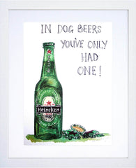 Drinks Beer - Heineken White Frame