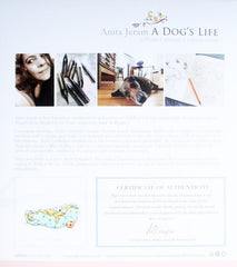 Print - A Dog's Life I Love My Bed