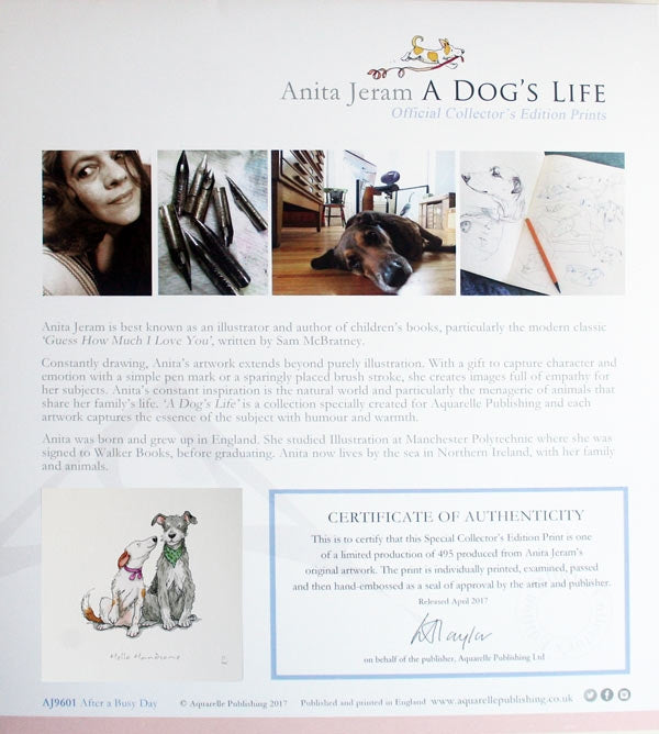 Print - A Dog's Life Hello Handsome