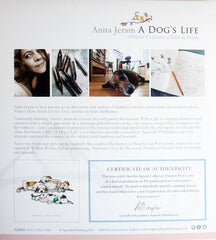 Print - A Dog's Life Snuggle Up