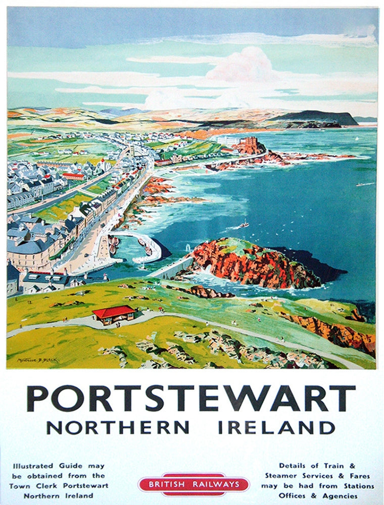 Ireland Co Derry - Portstewart (UF) 30x40