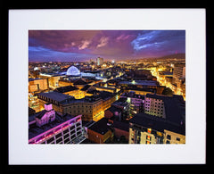 Belfast Rooftops - Framed