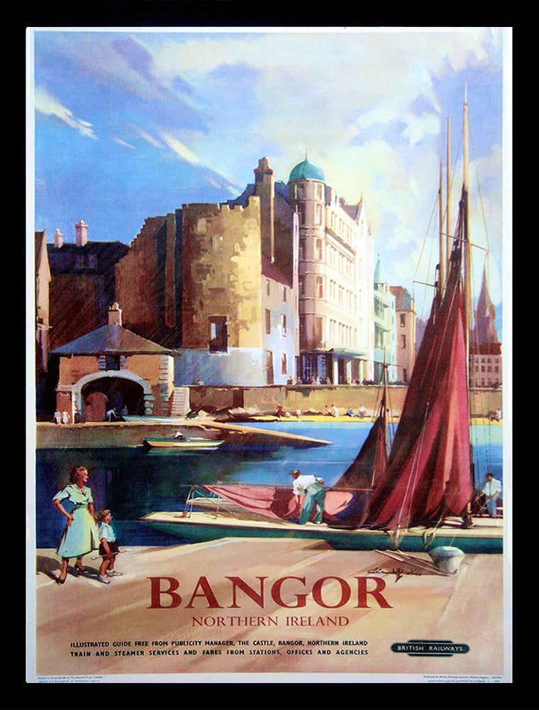 Ireland Co Down - The Boathouse Bangor (FB) 30x40