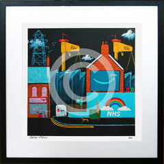 Print - 2020 Vision-40 x 40 Black Frame