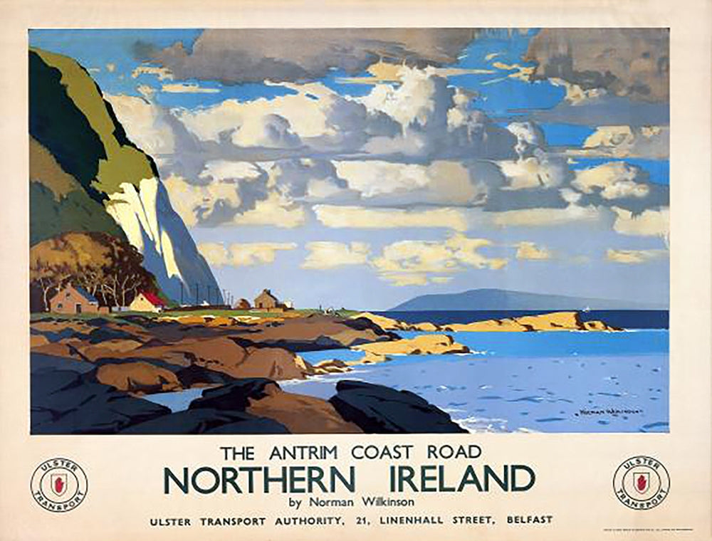 Ireland Co Antrim - Coast Road Northern Ireland (UF) 70x100