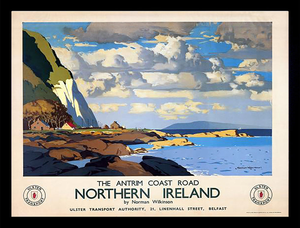 Ireland Co Antrim - Coast Road Northern Ireland (FB) 70x100