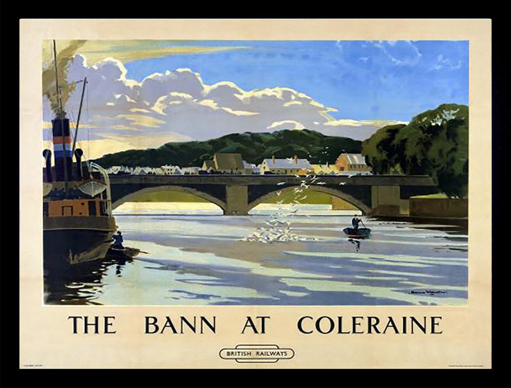 Ireland Co Derry - The River Bann At Coleraine (FB) 30x40