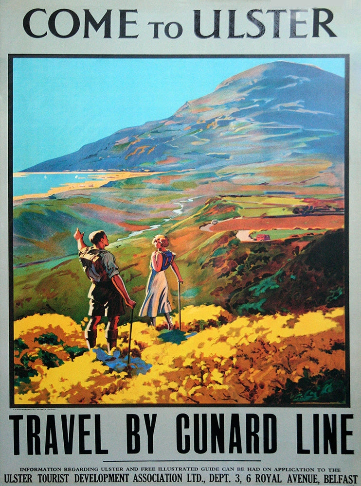 Ireland Co Down - Come To Ulster The Mournes (UF) 50x70