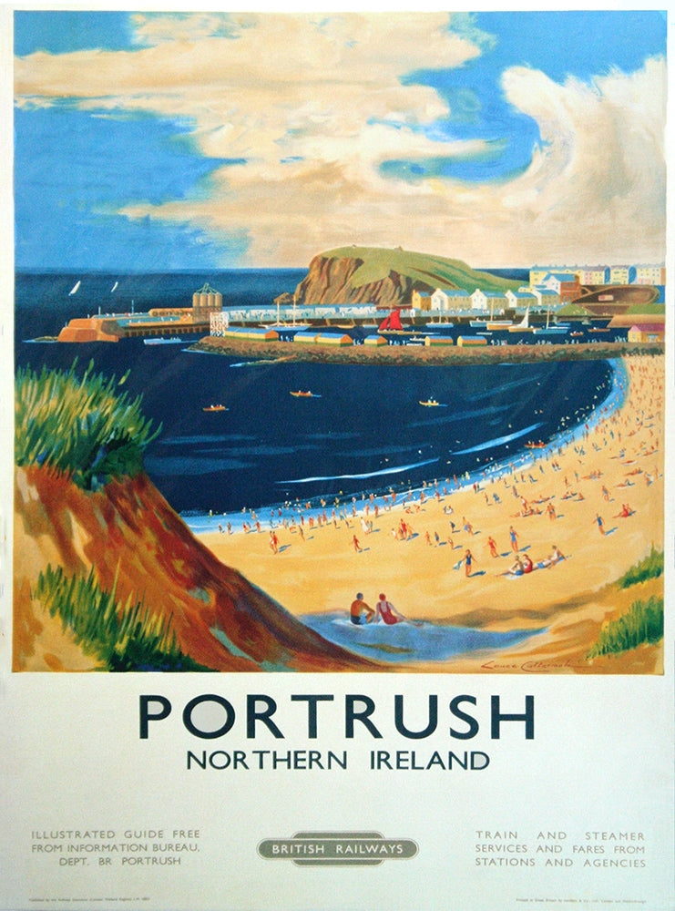 Ireland Co Antrim - West Strand Portrush (UF) 30x40