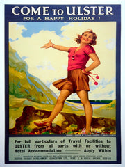 Ireland Other - Come To Ulster (UF) 50x70