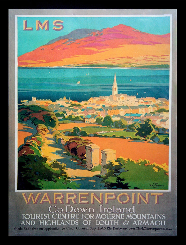 Ireland Co Down - Warrenpoint And Louth (FB) 30x40