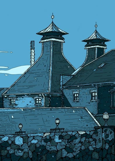 Series 1 - Bushmills Distillery (Blue)