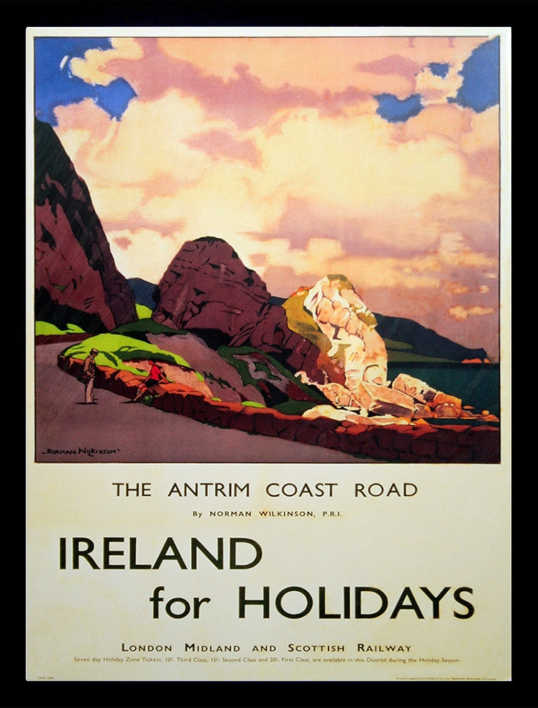 Ireland Co Antrim - Coast Road (FB) 30x40