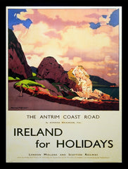 Ireland Co Antrim - Coast Road (FB) 30x40