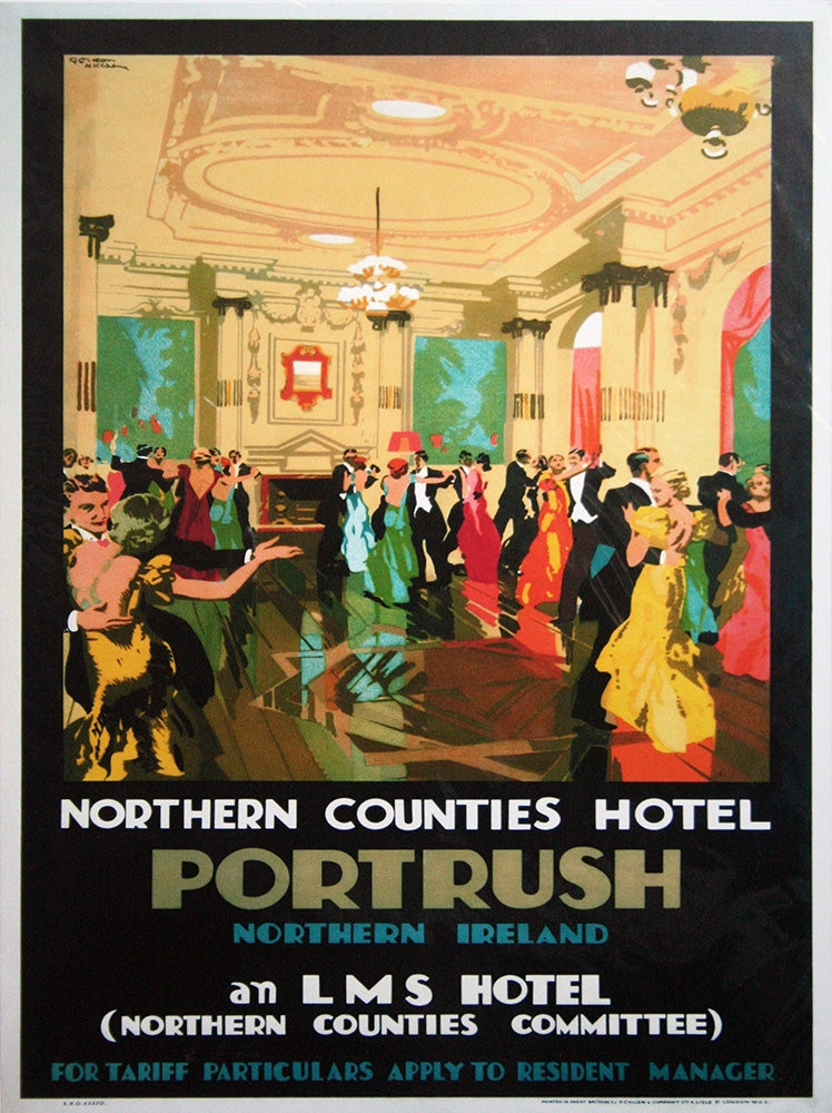 Ireland Co Antrim - Northern Counties Hotel, Portrush (UF) 70x100