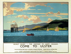 Ireland Co Antrim - Belfast Lough (UF) 70x100