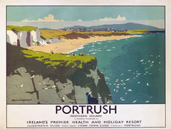 Ireland Co Antrim - Whiterocks Beach Portrush (UF) 70x100
