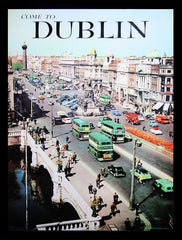 Ireland Co Dublin - Dublin-30 x 40-Black Frame