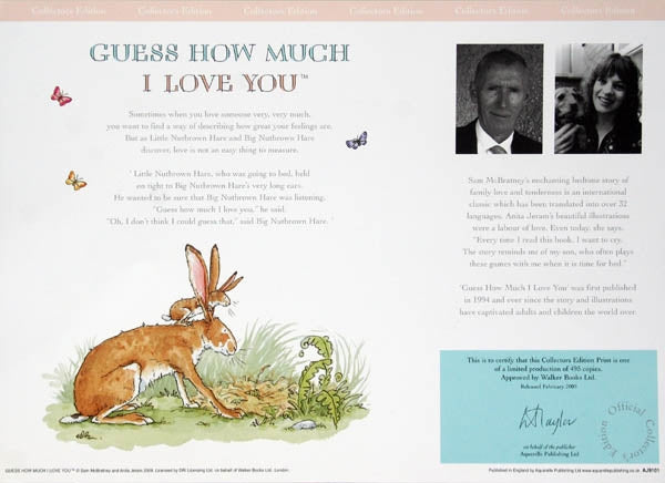 Print - Guess How Much I Love You AJ9101