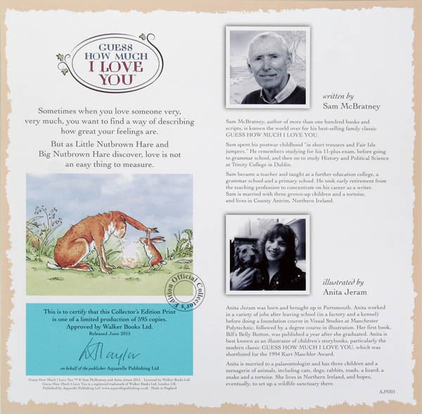 Print - Guess How Much I Love You AJ9301