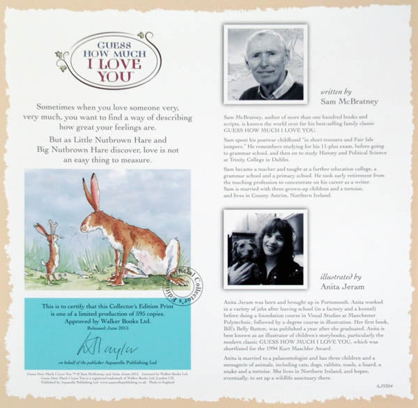 Print - Guess How Much I Love You AJ9304