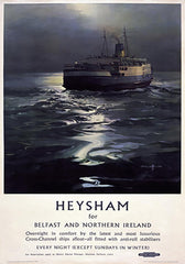 Ireland Co Antrim - Belfast To Heysham Ferry (UF) 30x40