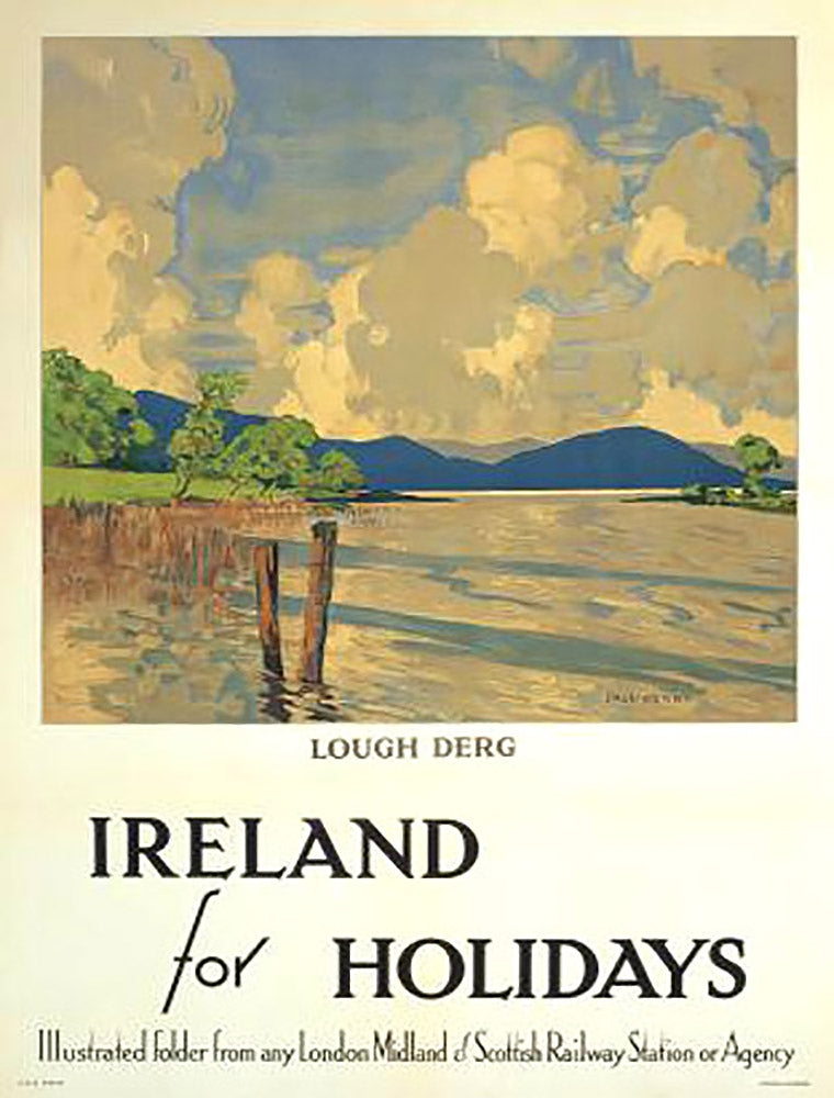 Ireland Co Clare - Lough Derg (UF) 70x100
