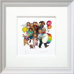 90th Birthday Print - All Star Band