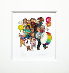 90th Birthday Print - All Star Band