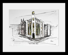 Sketchbook On Paper - Bank Of Ireland, Belfast