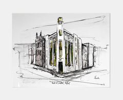 Sketchbook On Paper - Bank Of Ireland, Belfast