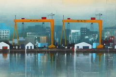 Blue Harland And Wolff Belfast