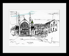 Sketchbook On Paper - Clonard Monastery Falls Road, Belfast