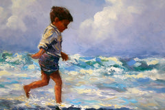 Child In The Surf