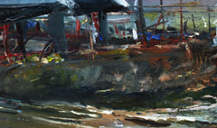 Cultra Boatyard in January