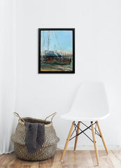 Cultra Boatyard in January