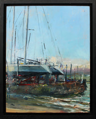 Cultra Boatyard in January