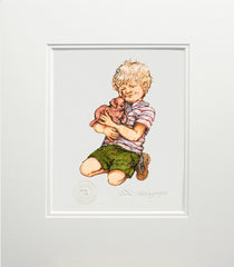 90th Birthday Print - Once There Was A Toy Called Dogger