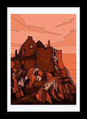 Series 1 - Dunluce Castle Red