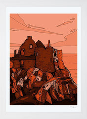 Series 1 - Dunluce Castle Red