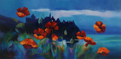 Dunluce With Poppies