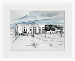 Sketchbook On Paper - Ebrington Square, Derry