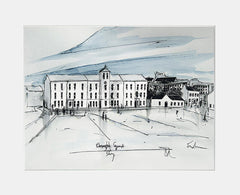 Sketchbook On Paper - Ebrington Square, Derry