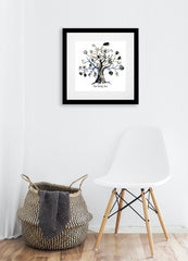 Print Family Tree - Includes Ink Pad