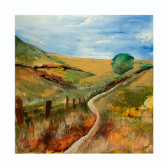 Print Landscapes - Fields in spring, Ballymacormick point