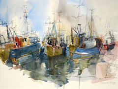 Original - Fishing Boats, Portavogie