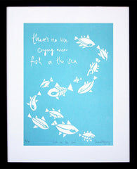 Screen Print - Fish in the Sea