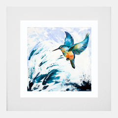 Print - Flight Of The Kingfisher