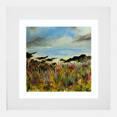 Print Landscapes - Foliage at the Coastal Path